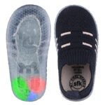 SFAREK Kids Knitted First Walking Shoes with Light LED for Boys and Girls - Image 2