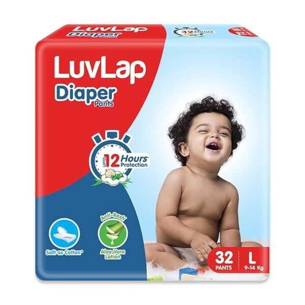 LuvLap Diaper Pants – Large (L) 9-14 kg