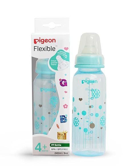 Pigeon Flexible Baby Feeding Bottle 240ml