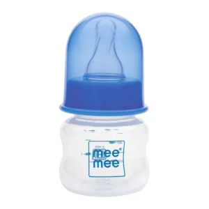 Mee Mee Baby Feeding Bottle with Silicone Nipple – 60ml (Pink)