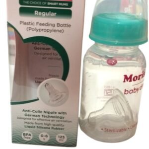 Morisons Baby Dreams Regular Plastic Feeding Bottle – 125 ml