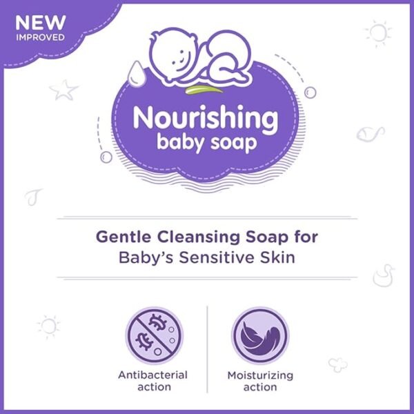 Himalaya Nourishing Baby Soap 125GM - Image 2