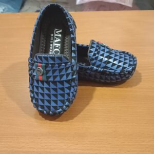 Gijeog Baby Rexine Loafer Booties for 0-6 Months