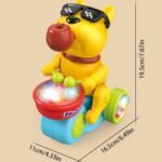 Drum Hitting Dog, Musical Dog , Spray Musical Drum Dog, - Image 2