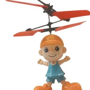 Flying Cartoon Boy Toy Helicopter