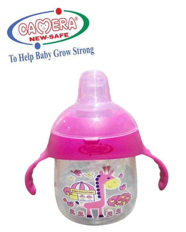CAMERA NEW-SAFE Baby Sippy Cup with Dual Handles - Image 3