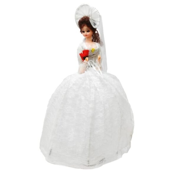 Elegant Bride Doll with Lace Gown