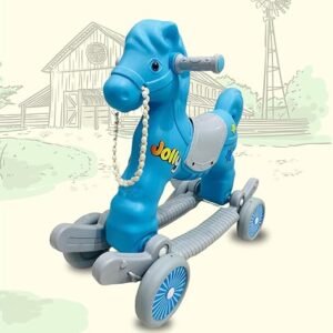 Jolly Horse Ride-On Rocker & Push Walker
