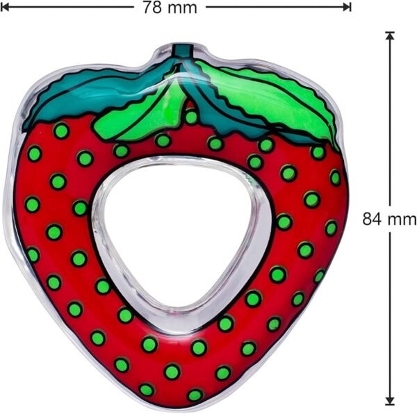 Cute World Kids Water Filled Teether – Strawberry Shape - Image 2