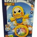Rotating Music & Light Duck Toy (Astronaut Style) - Image 3