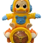 Rotating Music & Light Duck Toy (Astronaut Style)