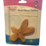 Mommas Baby Neem Wood Teether – Man Shape