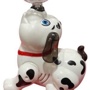 Dancing Dalmatian Dog Toy with Rotating Light Ball