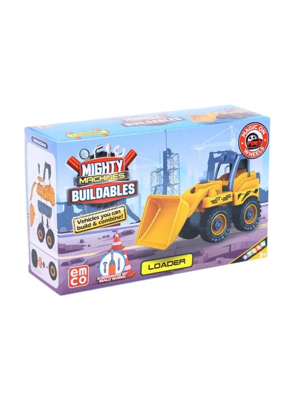 Mighty Machines Buildables – Loader Construction Vehicle Toy - Image 3