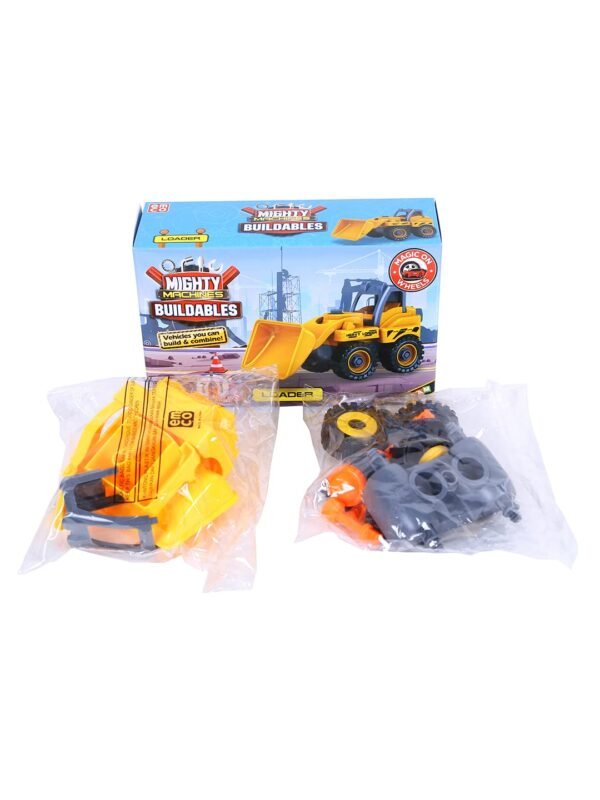 Mighty Machines Buildables – Loader Construction Vehicle Toy - Image 2