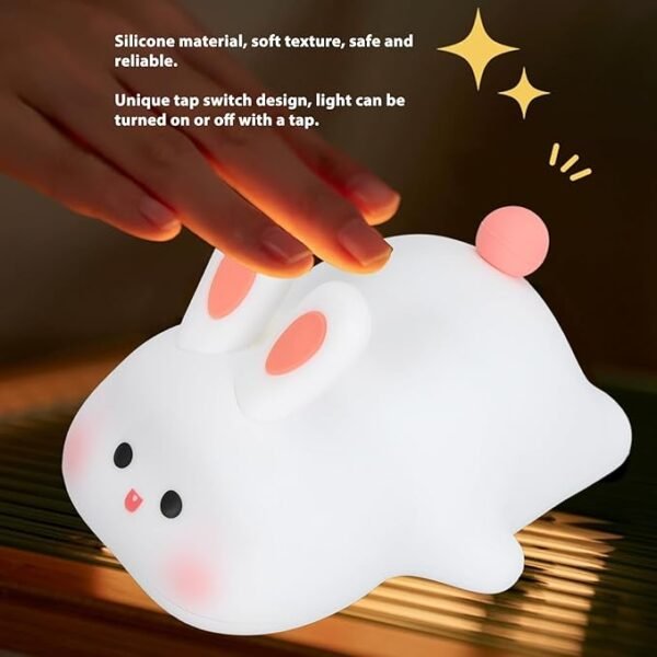 Bunny Silicone Night Light - Image 5