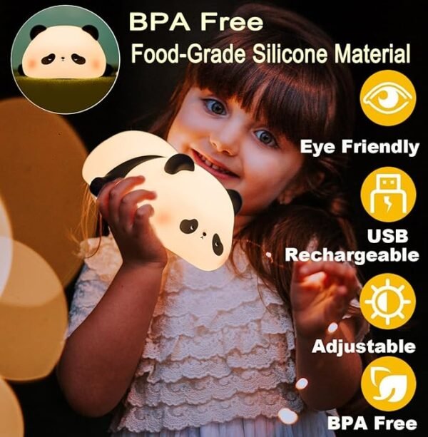 Panda Silicone Night Light - Image 6