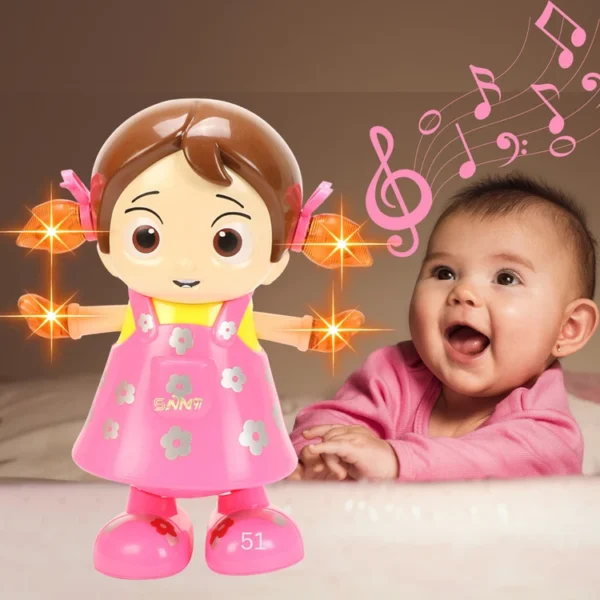 Dance Girl Musical Light-Up Toy - Image 3