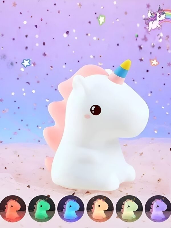 Magical Unicorn Silicone Night Light - Image 2