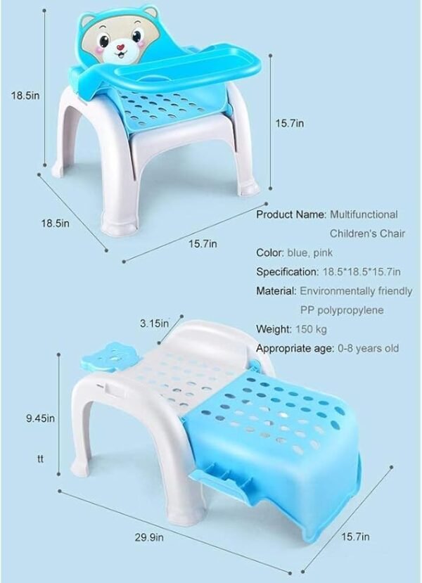 Honey Bee Dodo Spa Cum Meal Chair – 4 in 1 Multi-Functional Chair - Image 8
