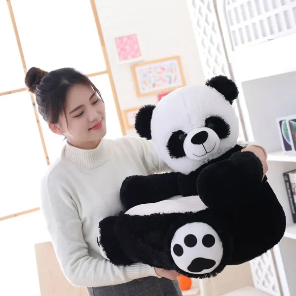 Baby Plush Panda Sofa Seat - Image 5