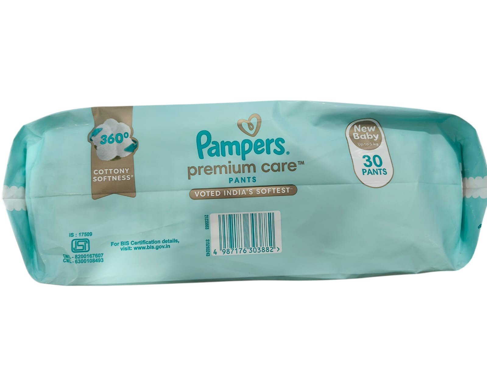 Pampers Premium Care Pants – New Baby (Up to 5kg) - Image 3