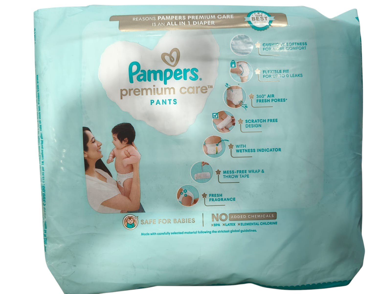 Pampers Premium Care Pants – Small (S) Size, 26 Pants - Image 2