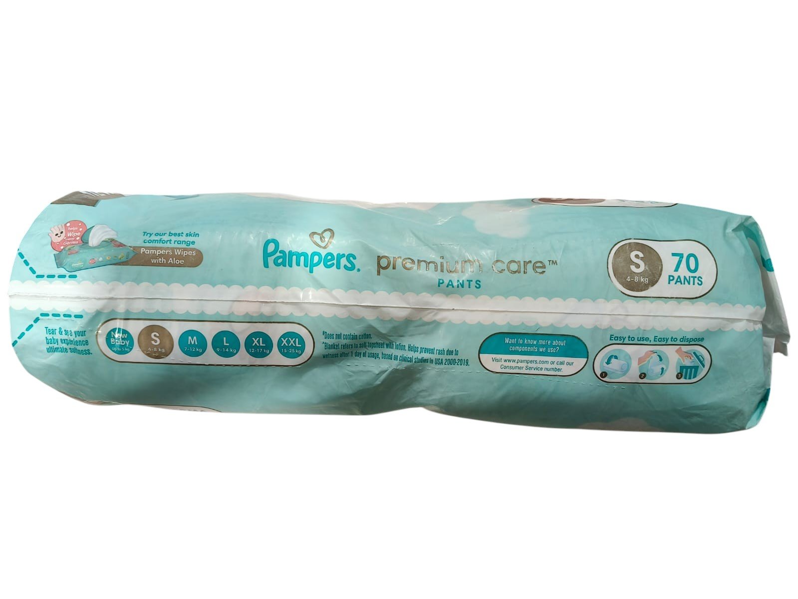 Pampers Premium Care Pants – Small (S) Size, 70 Pants - Image 3