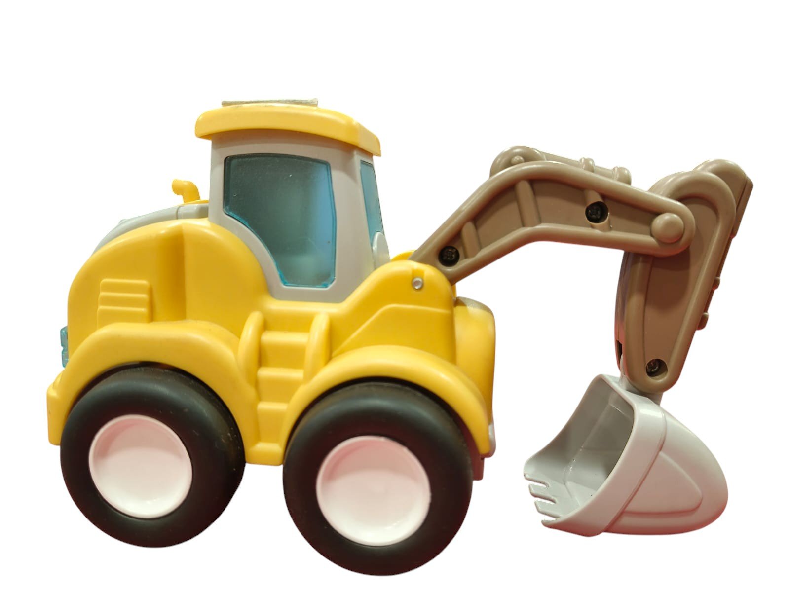 Kids Friction Powered Excavator Toy Truck - Image 2
