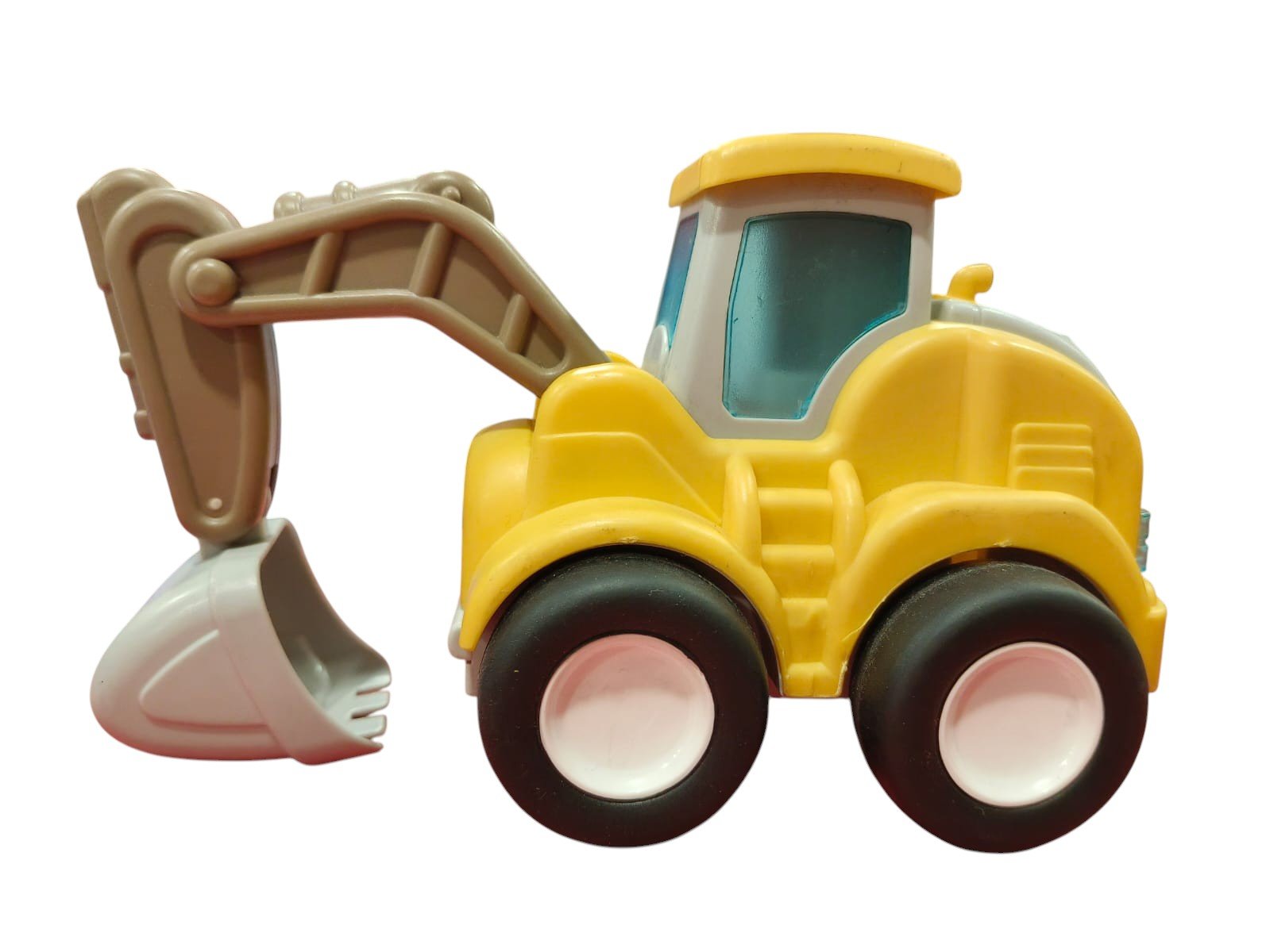 Kids Friction Powered Excavator Toy Truck - Image 5