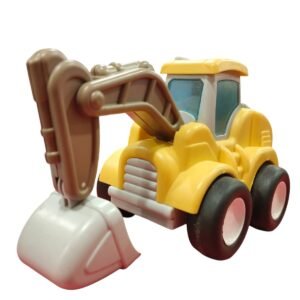 Kids Friction Powered Excavator Toy Truck