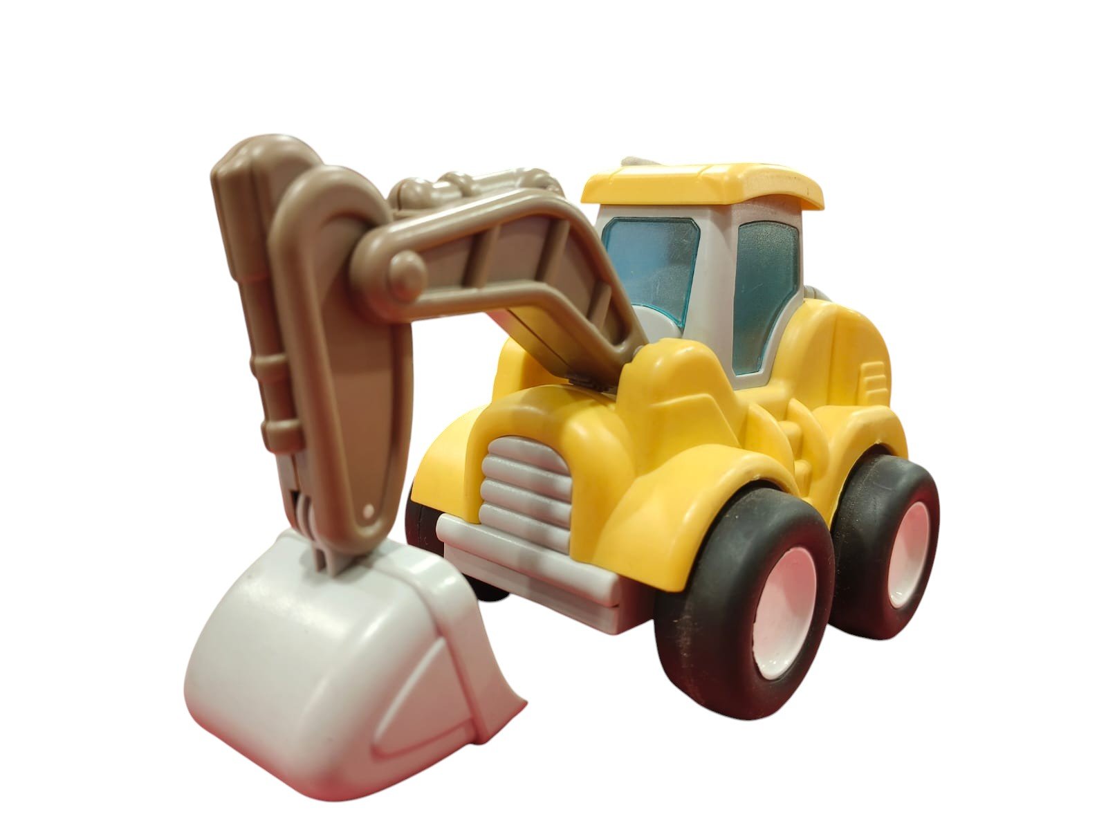 Kids Friction Powered Excavator Toy Truck
