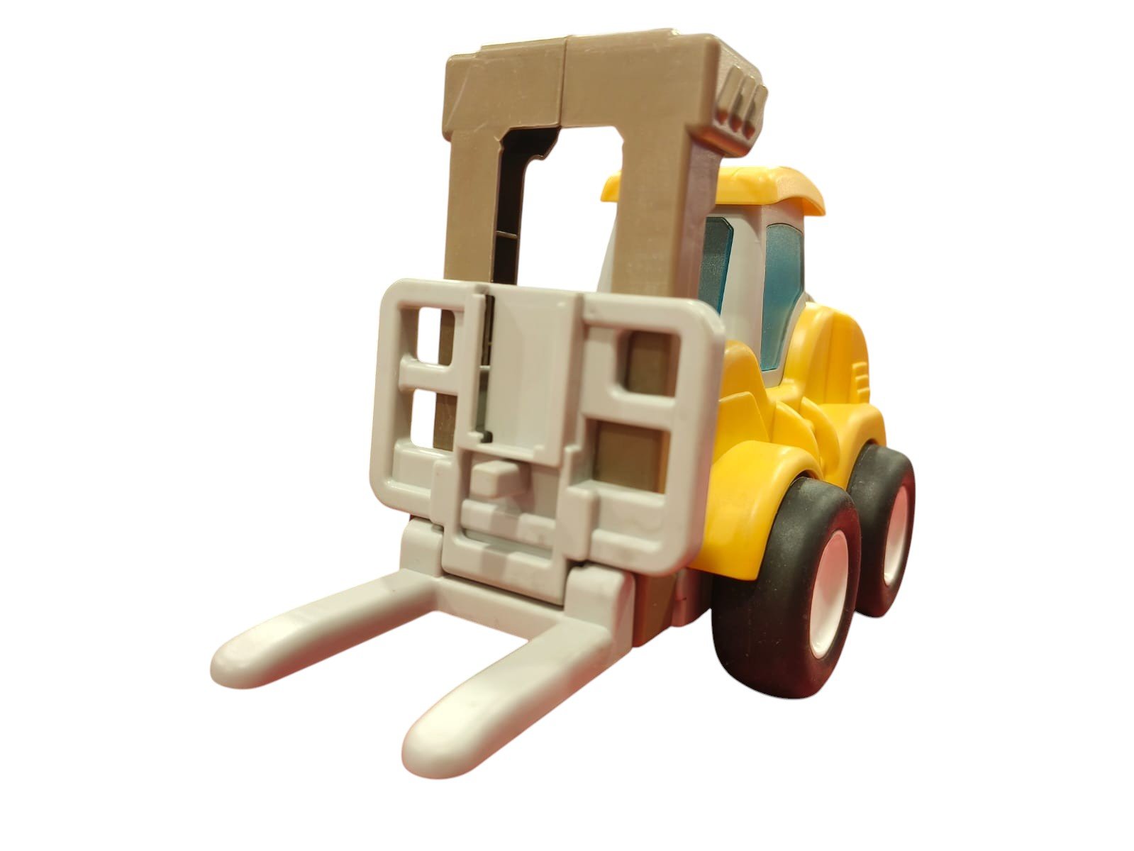 Kids Friction Powered Forklift Toy Truck - Image 2