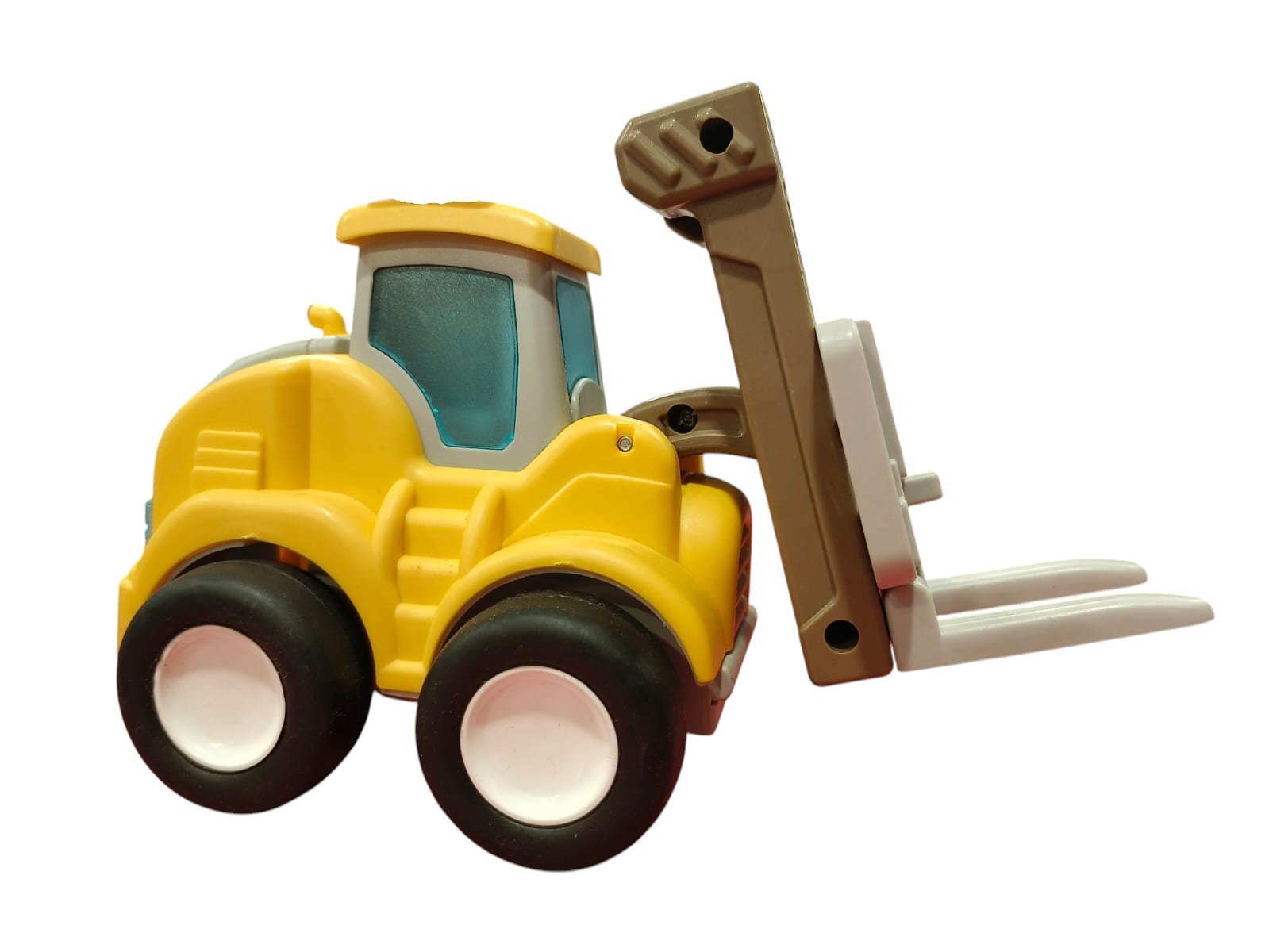 Kids Friction Powered Forklift Toy Truck - Image 4