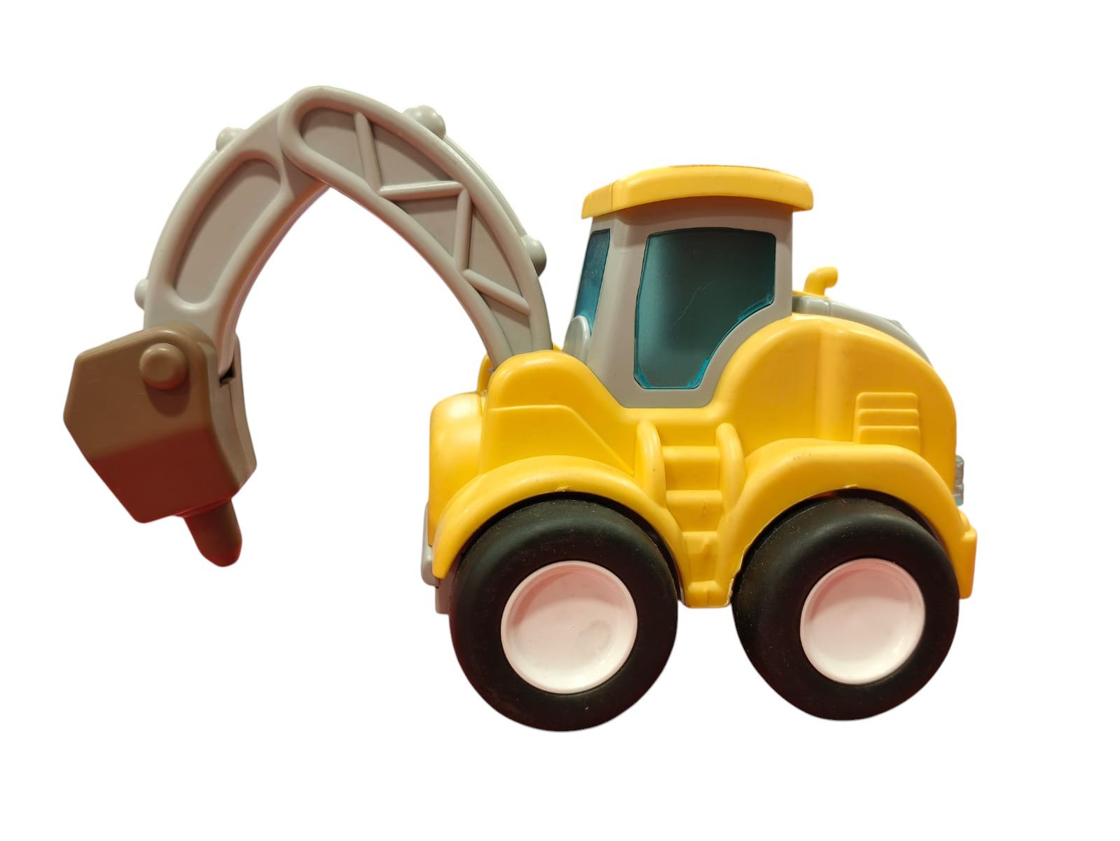 Kids Friction Powered Excavator Toy Truck